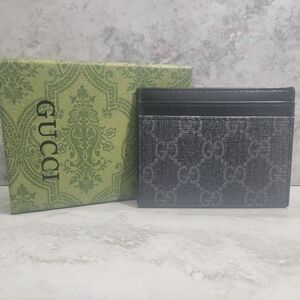 🆕Luxury Black and Gray Leather Card Holder✨️